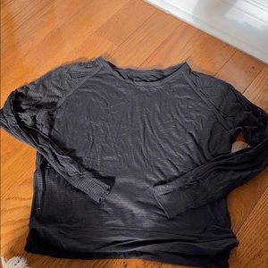 Reversible lululemon long sleeve tee